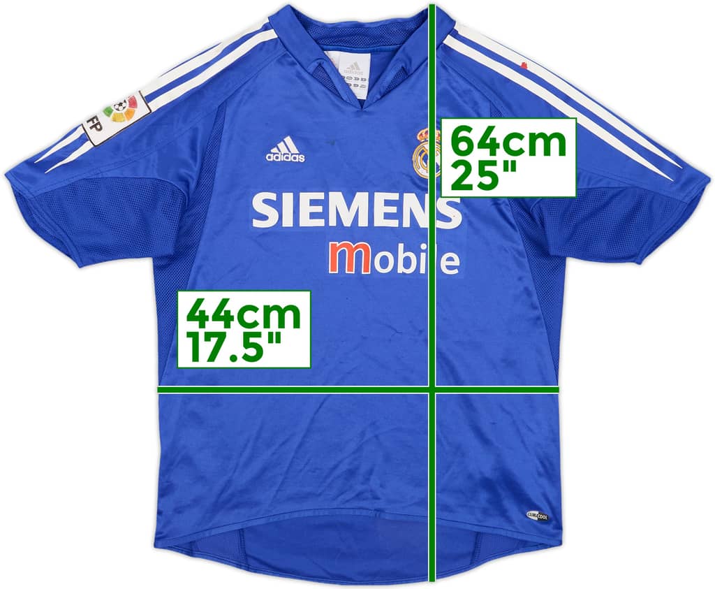 2004-05 Real Madrid Third Shirt - 6/10 - (M.Boys)