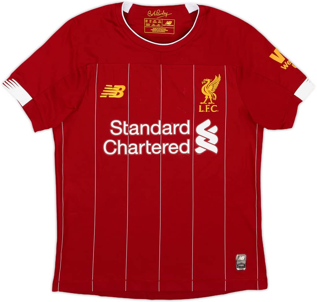 2019-20 Liverpool Home Shirt - 8/10 - (M.Boys)