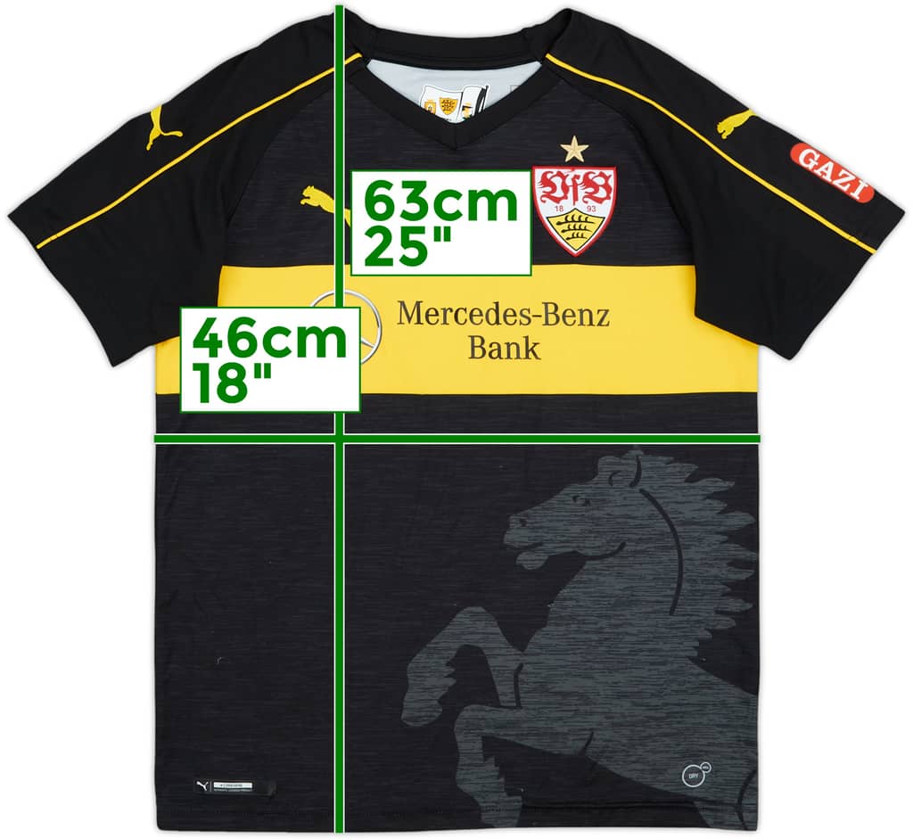 2018-19 Stuttgart Third Shirt - 7/10 - (L.Boys)
