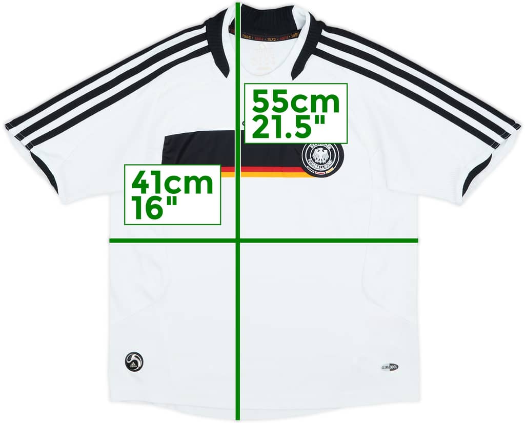 2008-09 Germany Home Shirt - 6/10 - (7-8 Years)