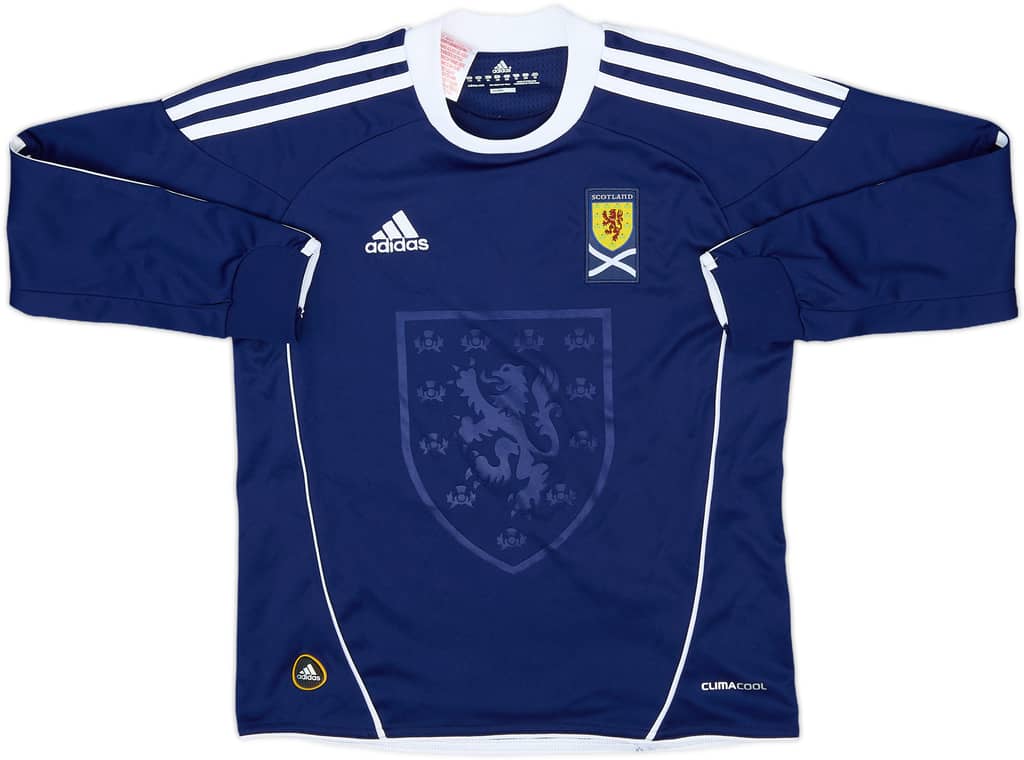 2010-11 Scotland Home Shirt - 10/10 - (7-8 Years)