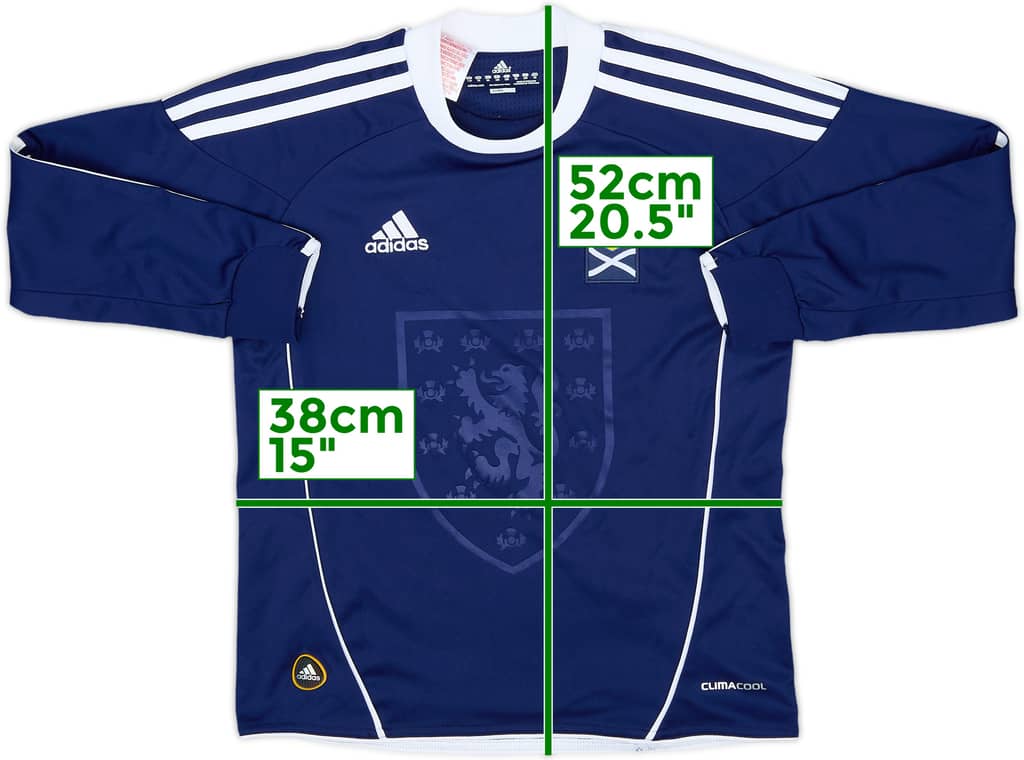 2010-11 Scotland Home Shirt - 10/10 - (7-8 Years)