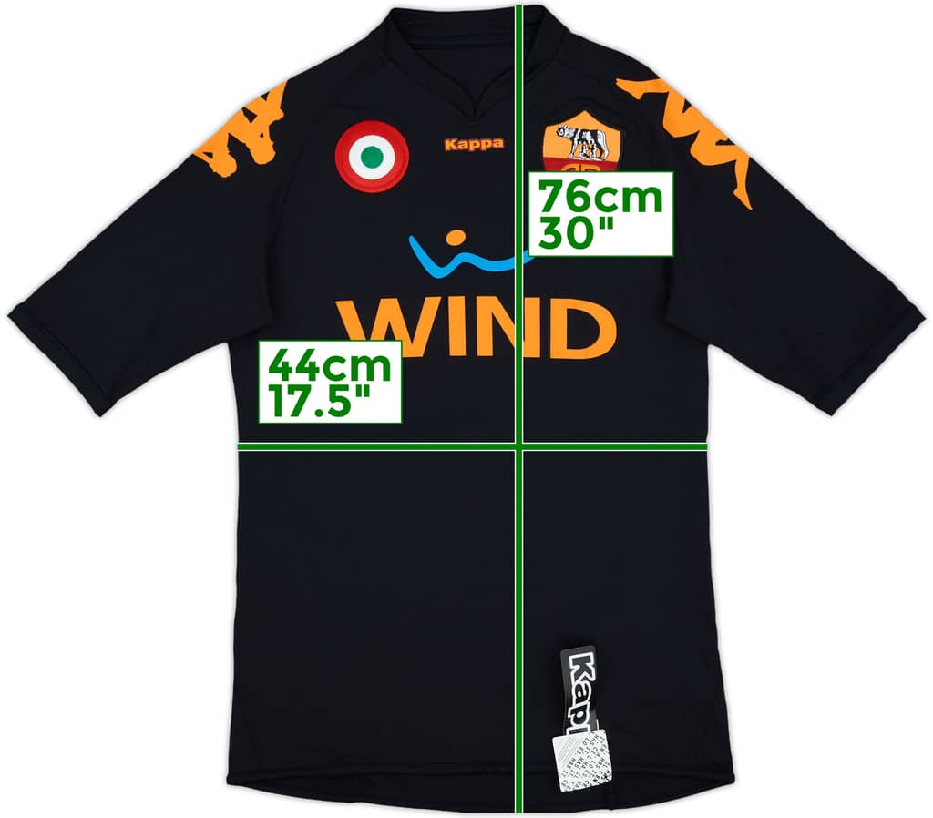 2007-08 Roma Third Shirt (XL)