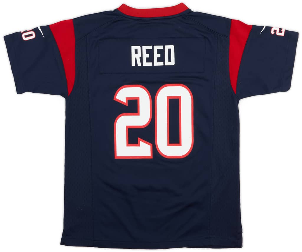 2013 Houston Texans Reed #20 Nike Game Home Jersey (Very Good) M.Kids