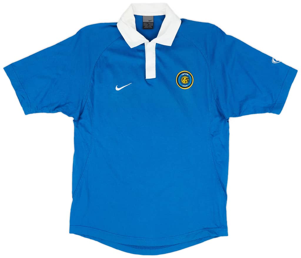 2003-04 Inter Milan Nike Polo Shirt - 8/10 - (S)