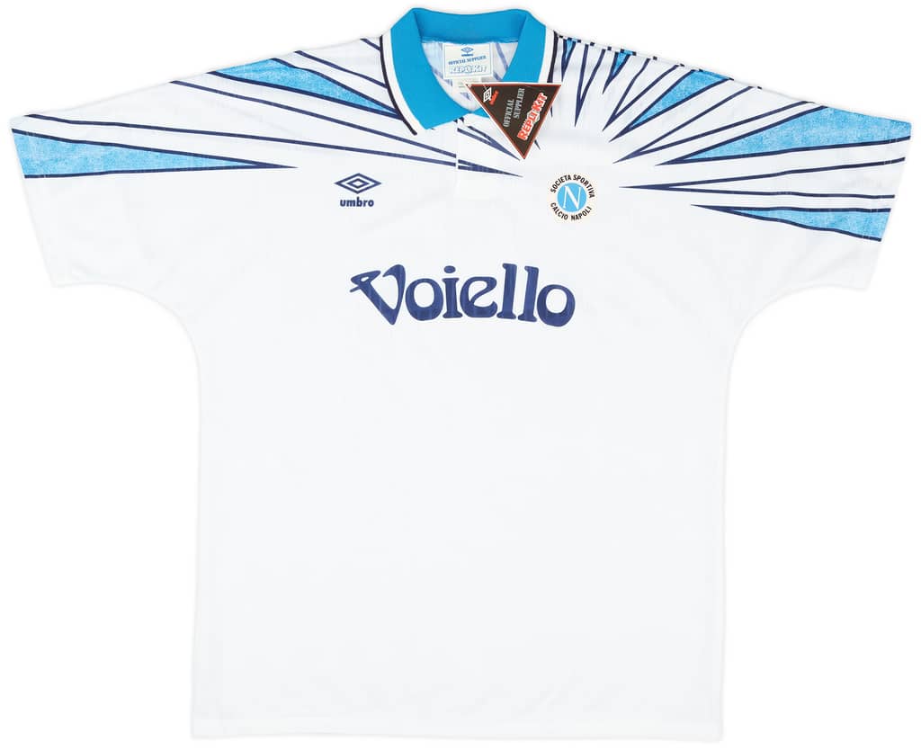 1991-93 Napoli Away Shirt (XL)