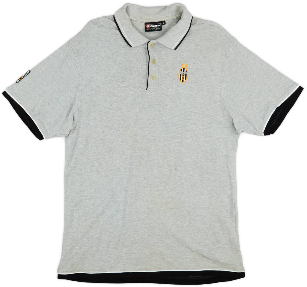 2001-02 Juventus Lotto Polo Shirt - 9/10 - (L)