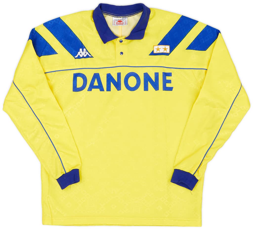 1992-94 Juventus Away L/S Shirt - 9/10 - (M)
