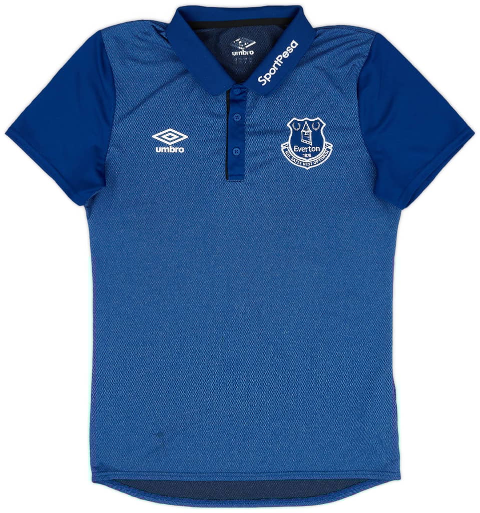 2018-19 Everton Umbro Polo Shirt - 6/10 - (M)