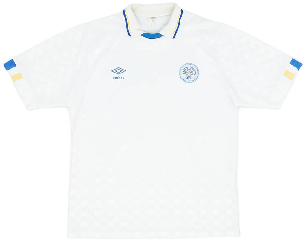 1988-90 Leeds United Home Shirt - 7/10 - (L)