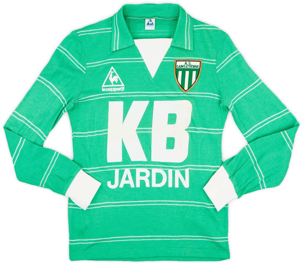 1981-82 Saint Etienne L/S Home Shirt - 9/10 - (S)