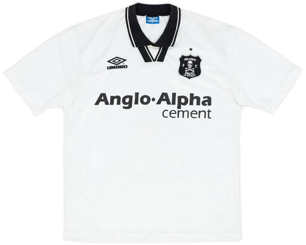 1995-96 Orlando Pirates Home Shirt - 8/10 - (L)