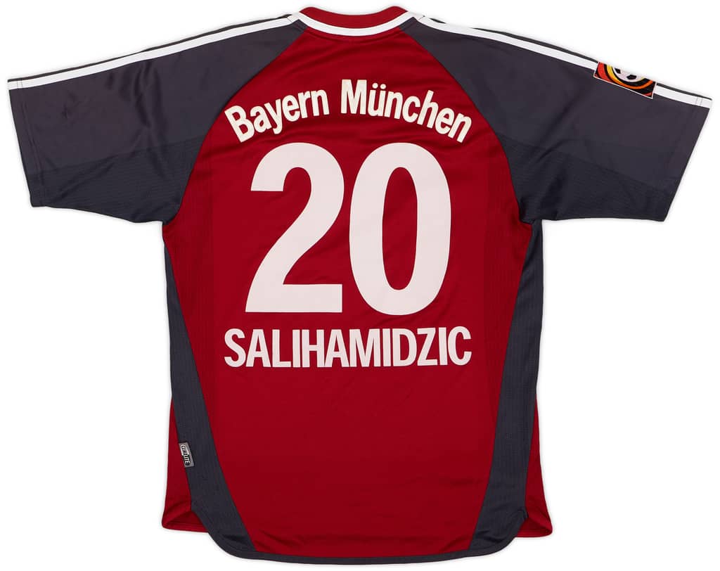 2001-02 Bayern Munich Home Shirt Salihamidzic #20 - 6/10 - (S)
