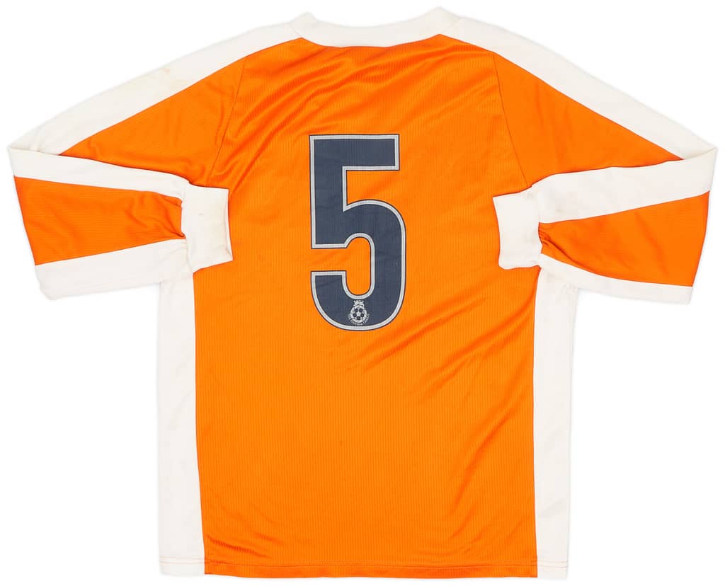 1999-01 Blackpool 'San Diego Tour 2001' L/S Home Shirt #5 - 7/10 - (XL.Boys)