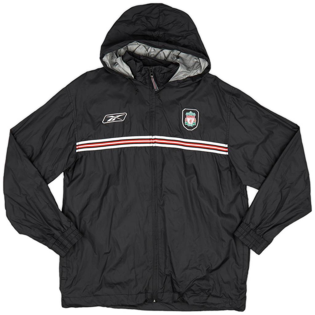 2004-05 Liverpool Reebok Hooded Rain Jacket - 7/10 - (S)