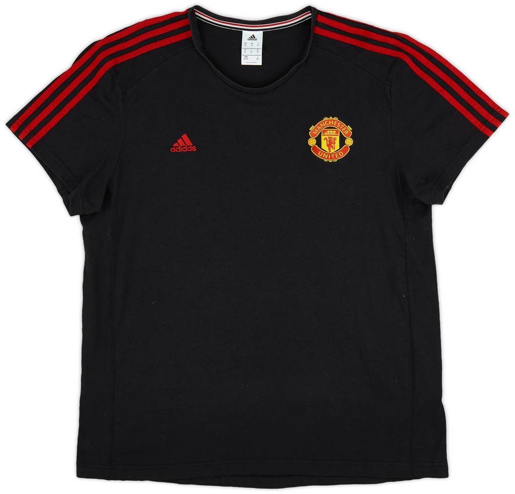 2015-16 Manchester United adidas Tee - 8/10 - (XL)