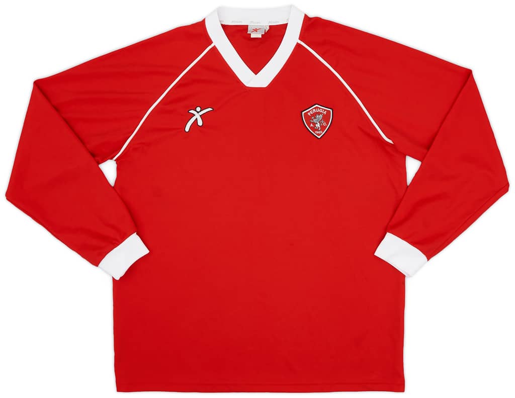 2001-02 Perugia Galex Training L/S Shirt - 9/10 - (L)
