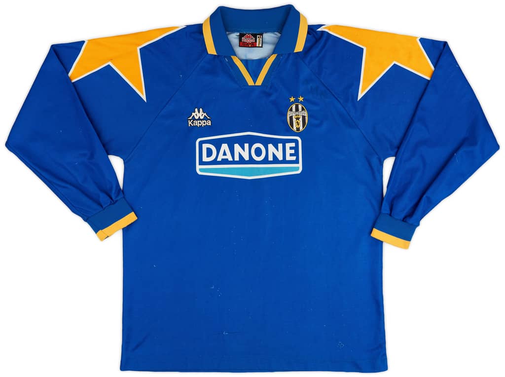 1994-95 Juventus Away L/S Shirt - 6/10 - (XL)
