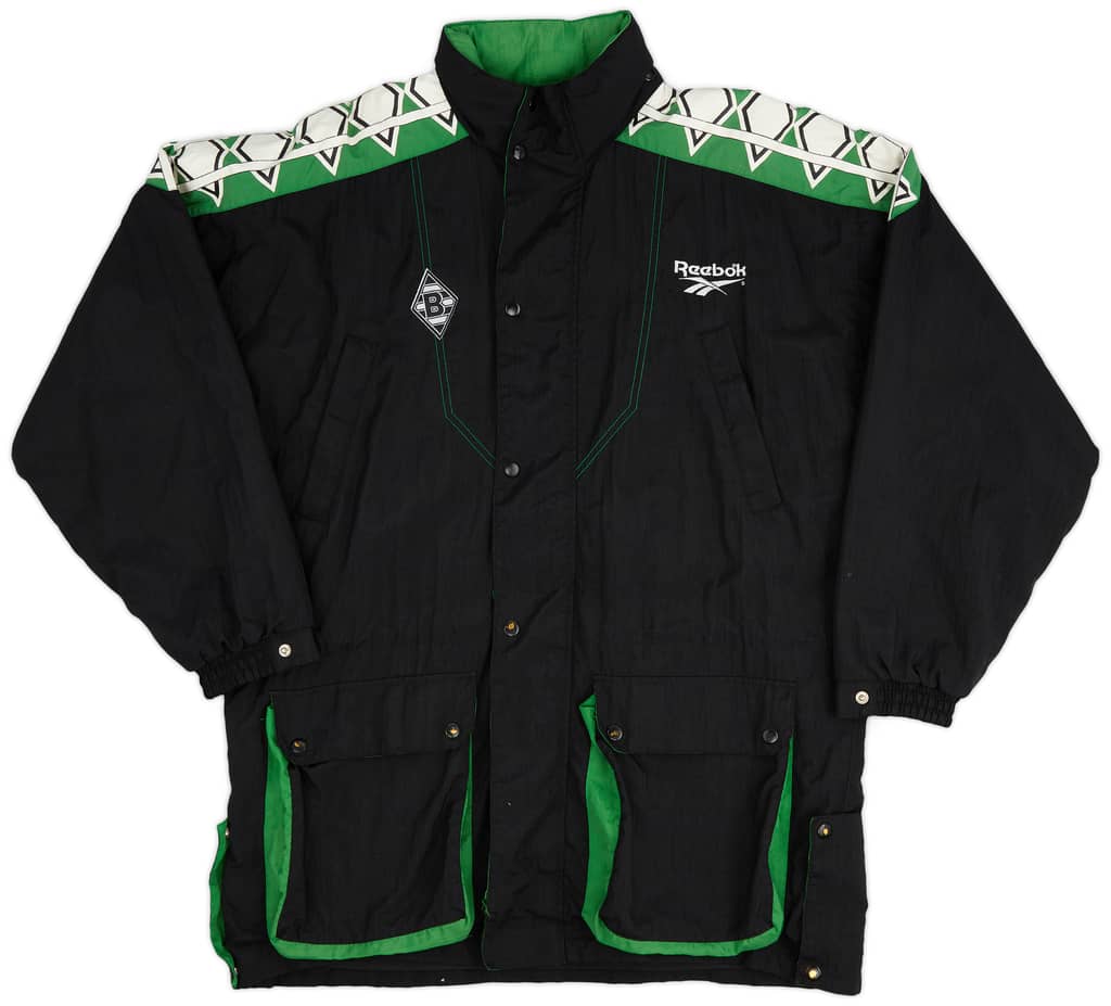 1996-98 Borussia Monchengladbach Reebok Padded Bench Coat - 7/10 - (M)