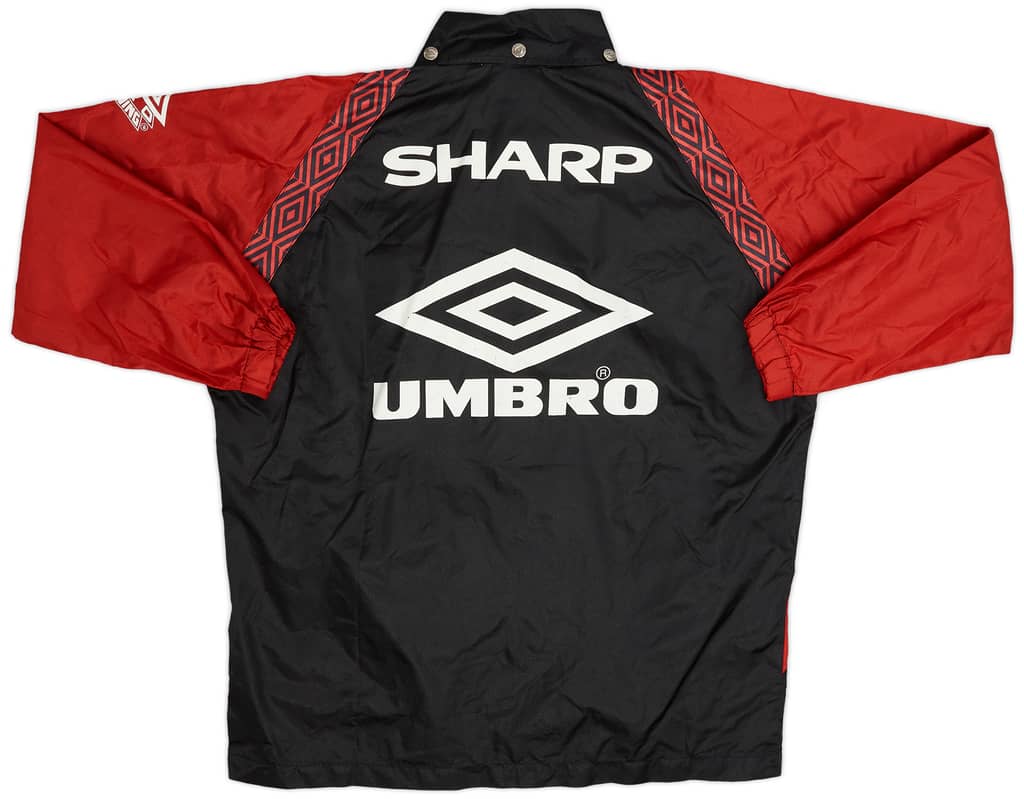 1995-97 Manchester United Umbro Rain Jacket - 9/10 - (S)