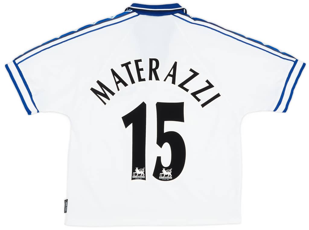 1998-99 Everton Away Shirt Materazzi #15 - 8/10 - (Y)