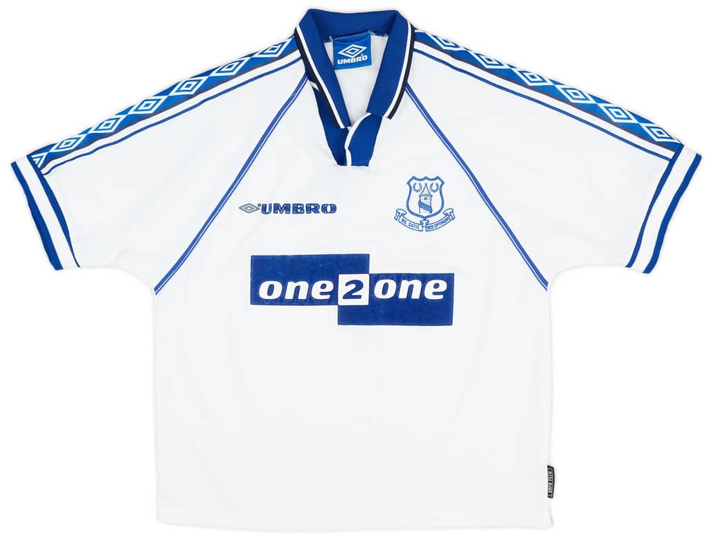 1998-99 Everton Away Shirt Materazzi #15 - 8/10 - (Y)