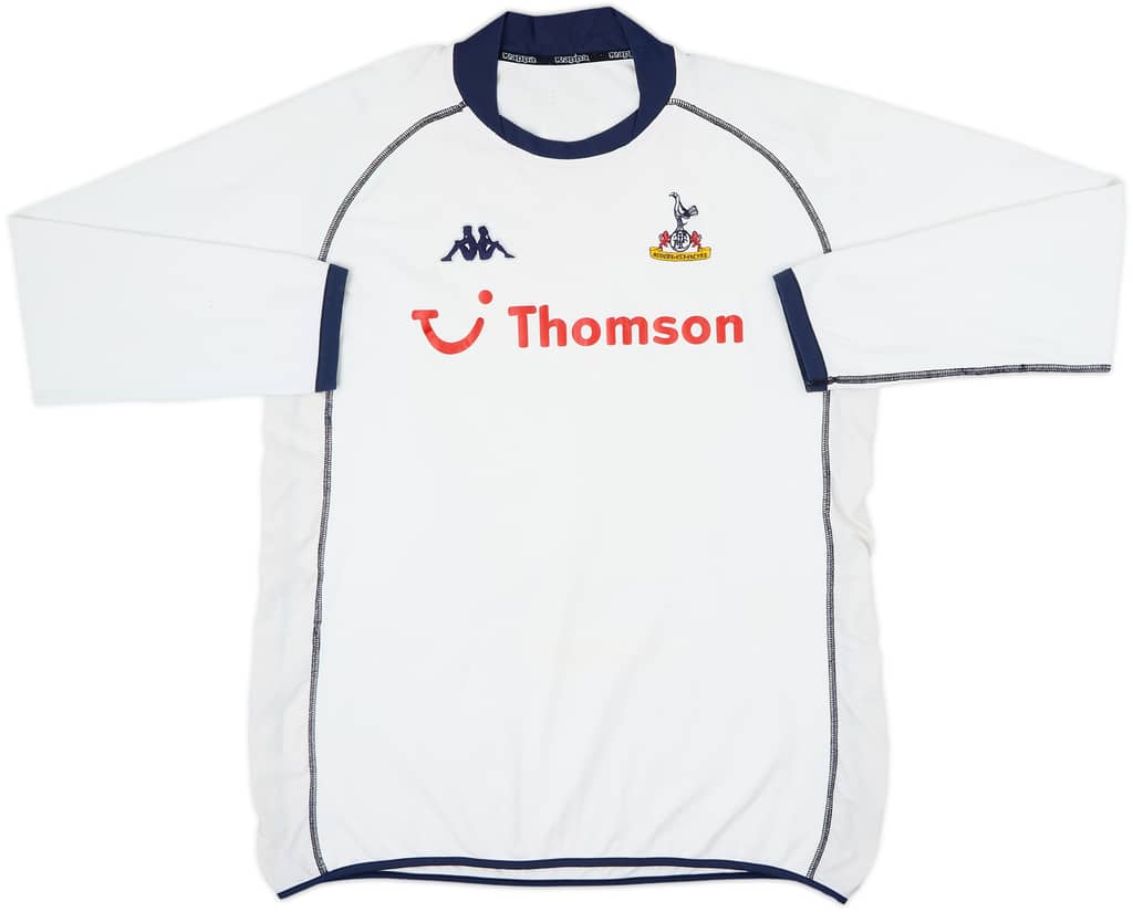2002-04 Tottenham Home L/S Shirt Keane #22 - 7/10 - (XXL)