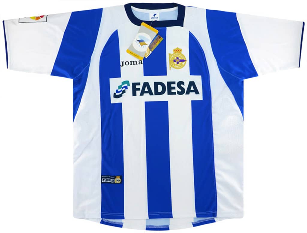 2004-05 Deportivo de La Coruna Home Shirt XS