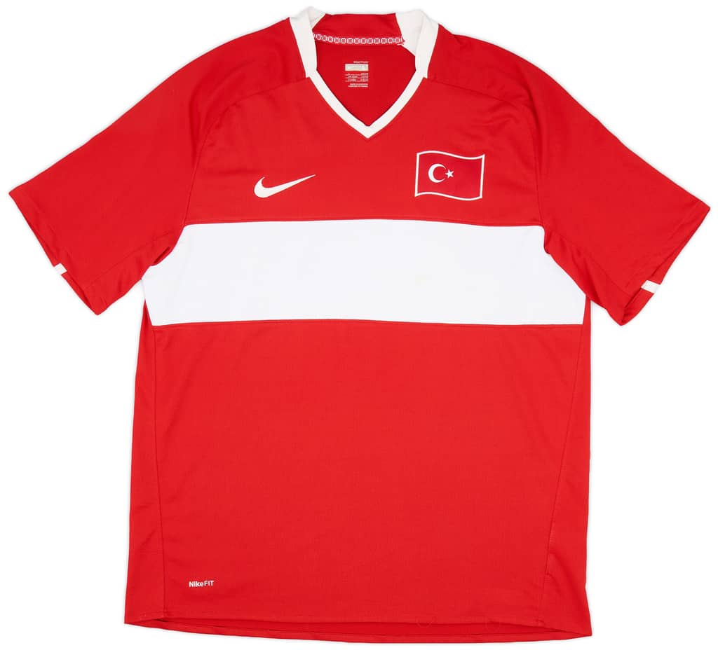 2008-10 Turkey Home Shirt  - 8/10 - (S)