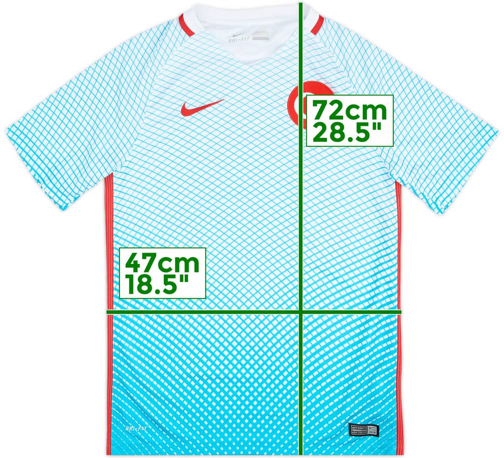 2016-17 Turkey Away Shirt - 10/10 - (S)