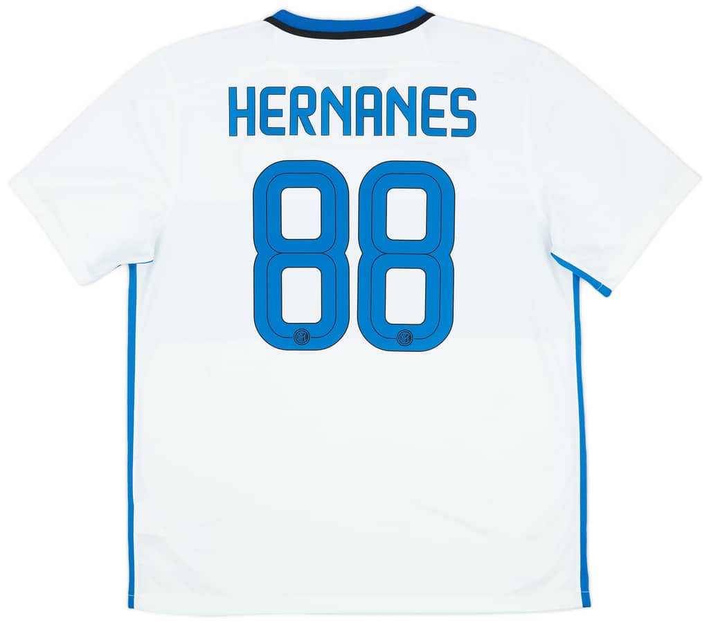 2015-16 Inter Milan Away Shirt Hernanes #88 (XL)