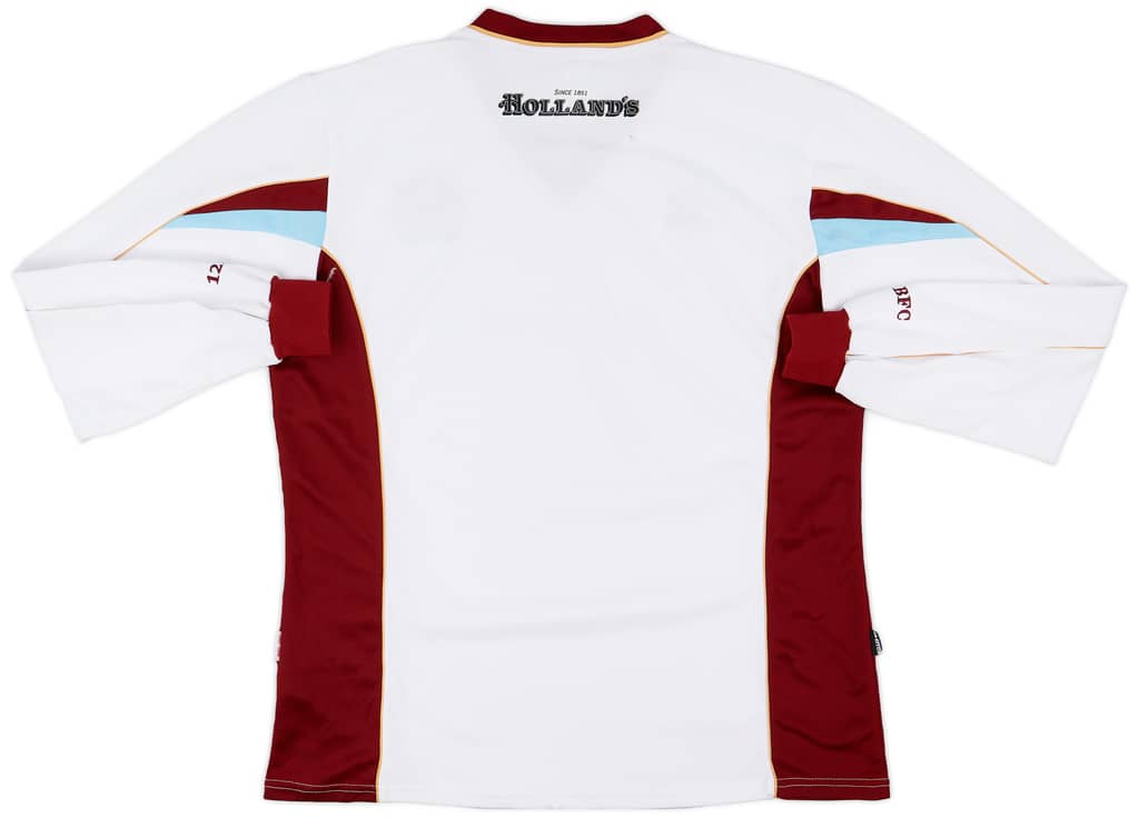 2007-08 Burnley Away L/S Shirt - 6/10 - (XXL)