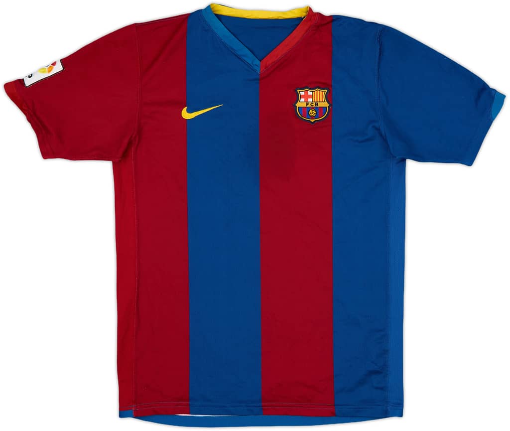 2006-07 Barcelona Home Shirt - 5/10 - (S)