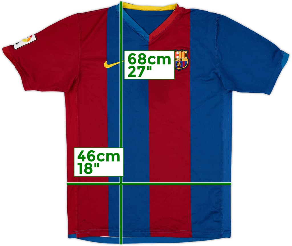 2006-07 Barcelona Home Shirt - 5/10 - (S)