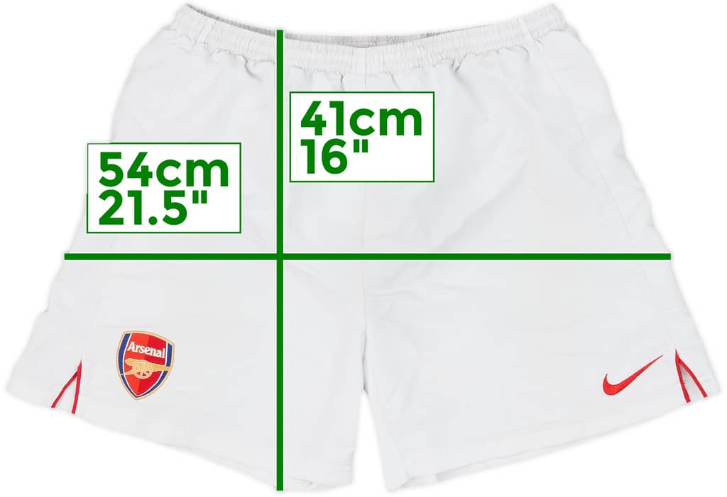 2006-08 Arsenal Home Shorts - 6/10 - (XL.Boys)