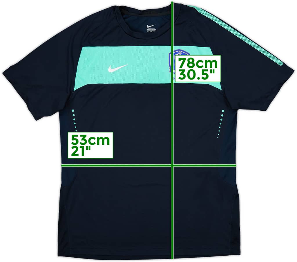 2011-12 South Korea Nike Training Shirt - 9/10 - (XXL)