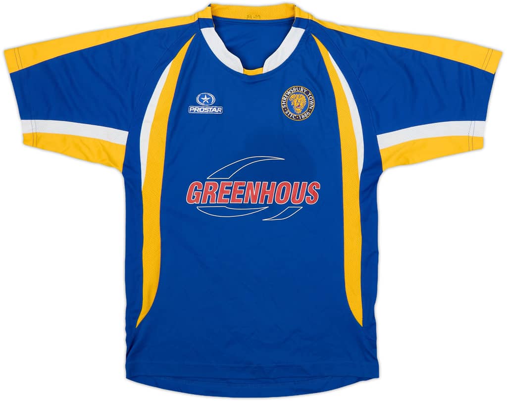 2008-10 Shrewsbury Home Shirt - 8/10 - (L.Boys)