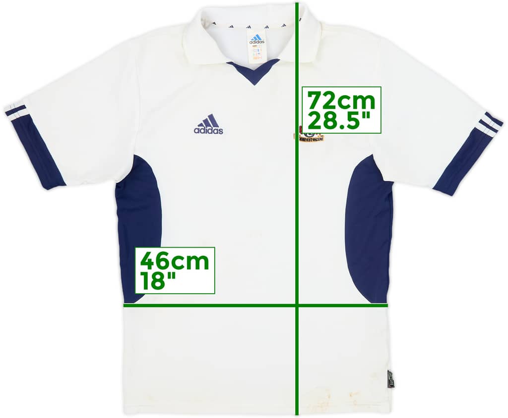 2001-02 Tottenham adidas Polo Shirt - 6/10 - (S)