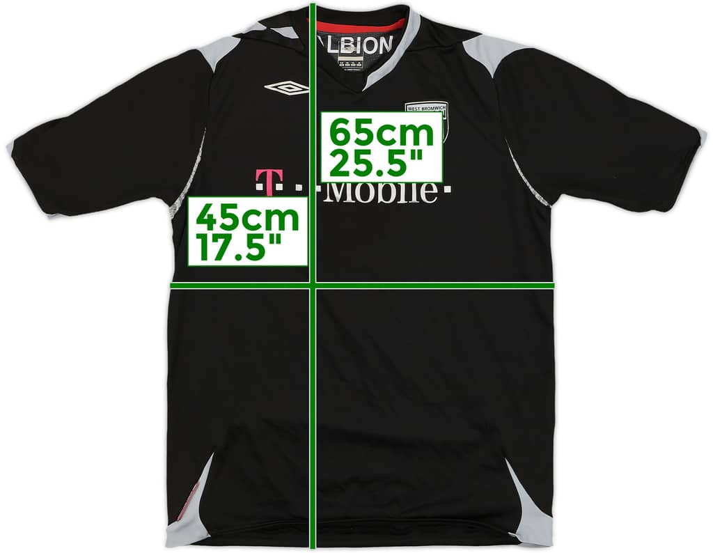 2007-08 West Brom Third Shirt - 9/10 - (XL.Boys)