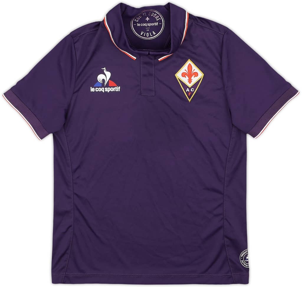 2016-17 Fiorentina Home Shirt - 9/10 - (S.Boys)