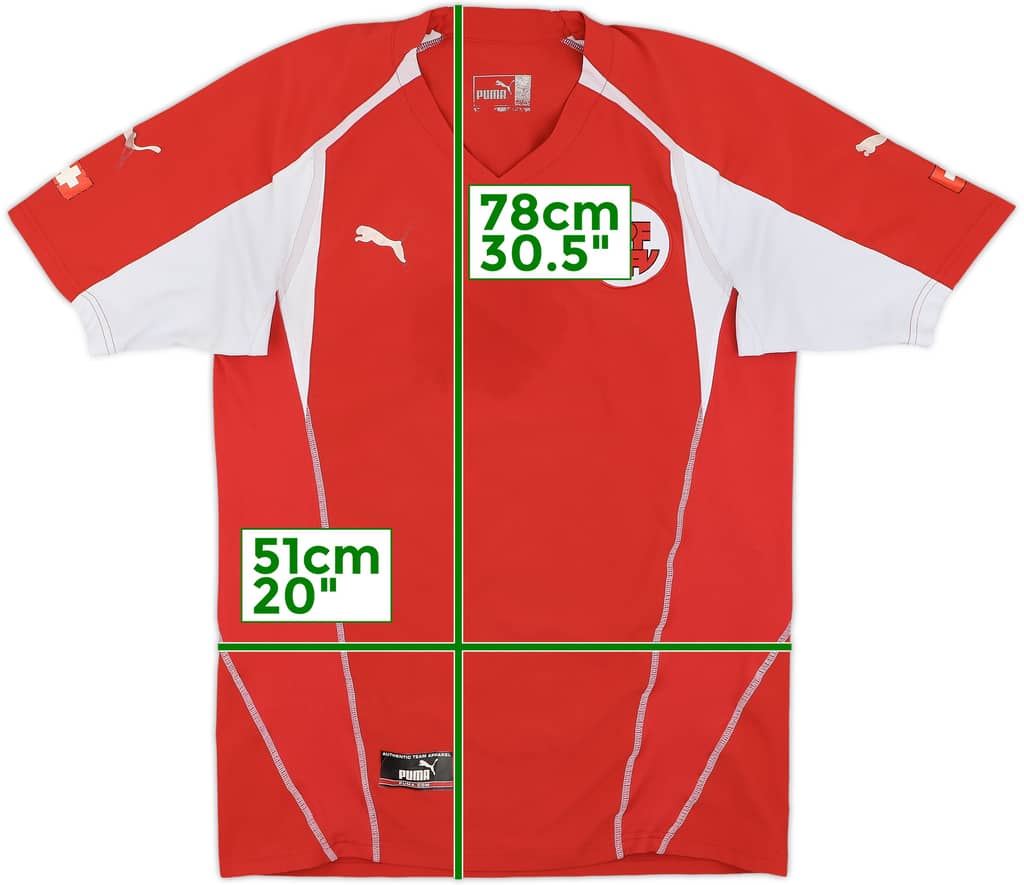 2004-06 Switzerland Home Shirt - 5/10 - (M)
