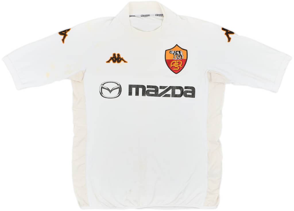 2002-03 Roma Away Shirt - 4/10 - (XL)