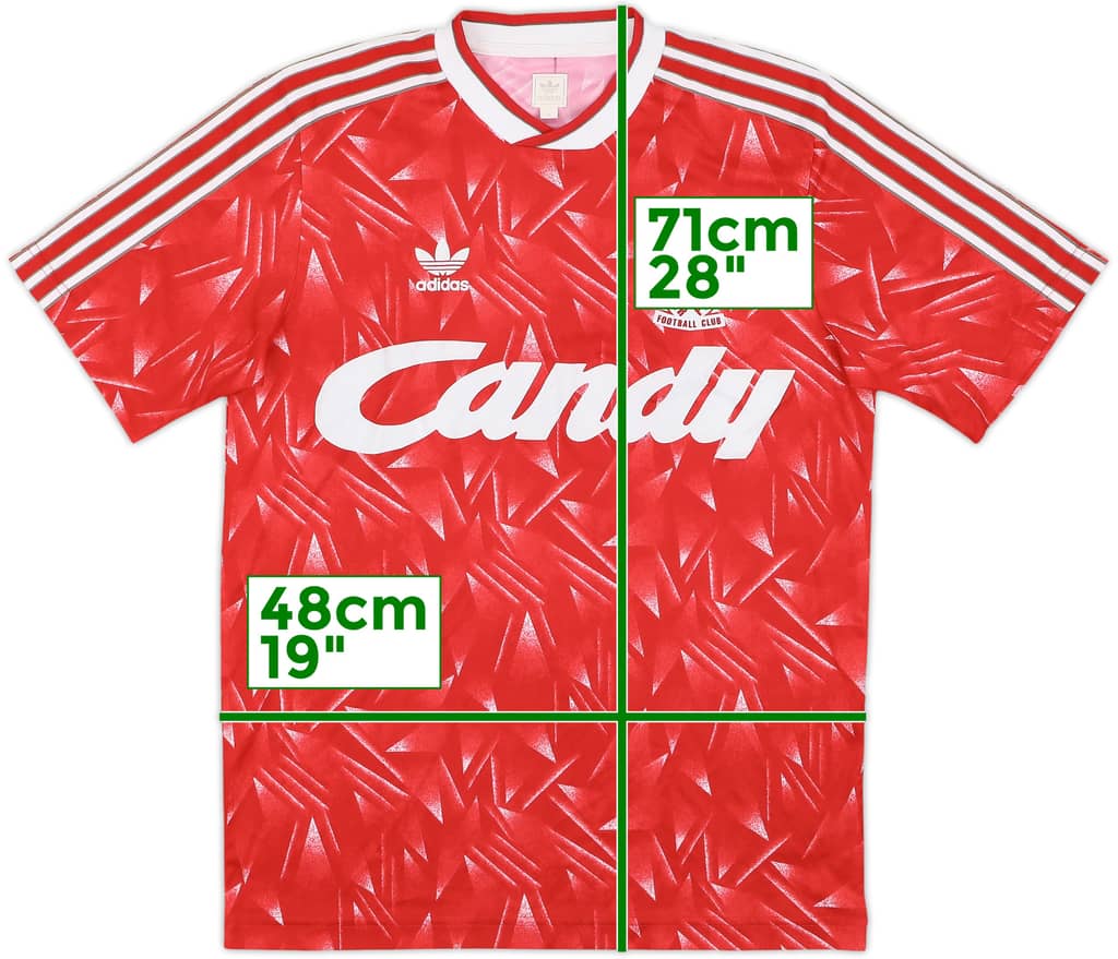 2006-07 Liverpool Retro '1989-91' adidas Shirt - 9/10 - (S)
