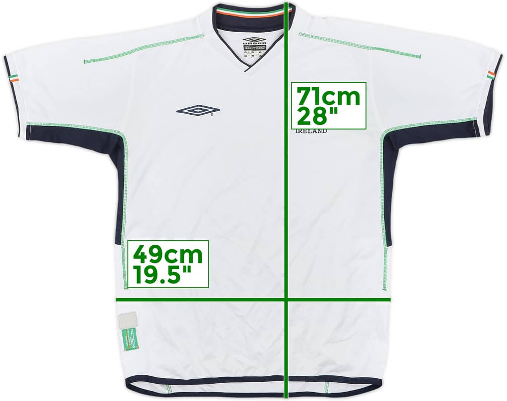 2002-03 Ireland Away Shirt - 4/10 - (M)