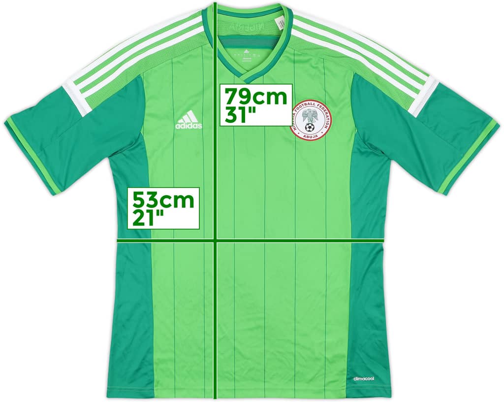 2014-15 Nigeria Home Shirt - 9/10 - (L)