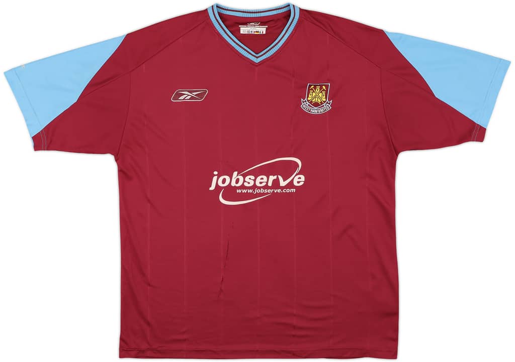 2003-05 West Ham Home Shirt - 3/10 - (L)