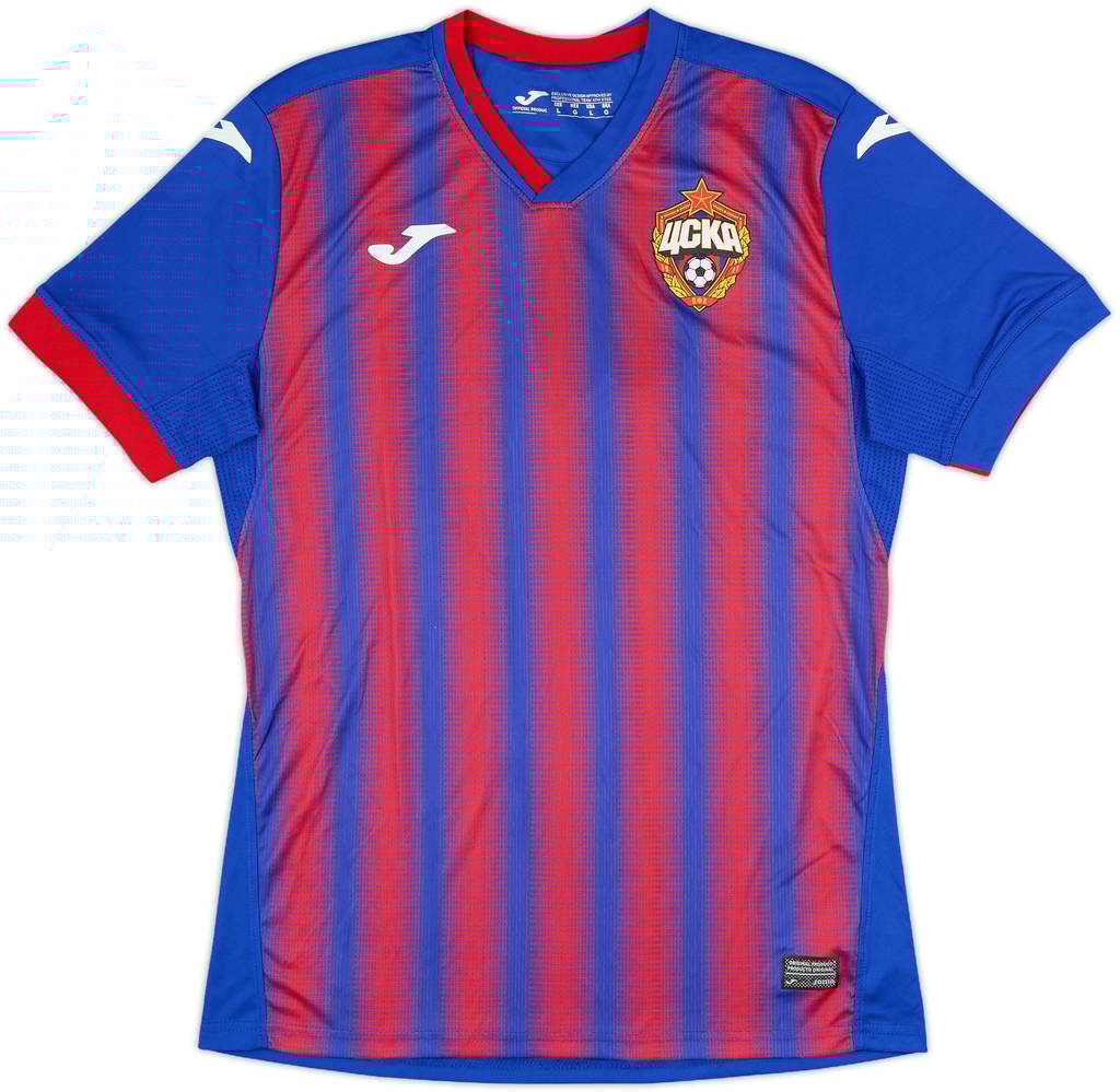 2020-21 CSKA Moscow Home Shirt - 9/10 - (L)