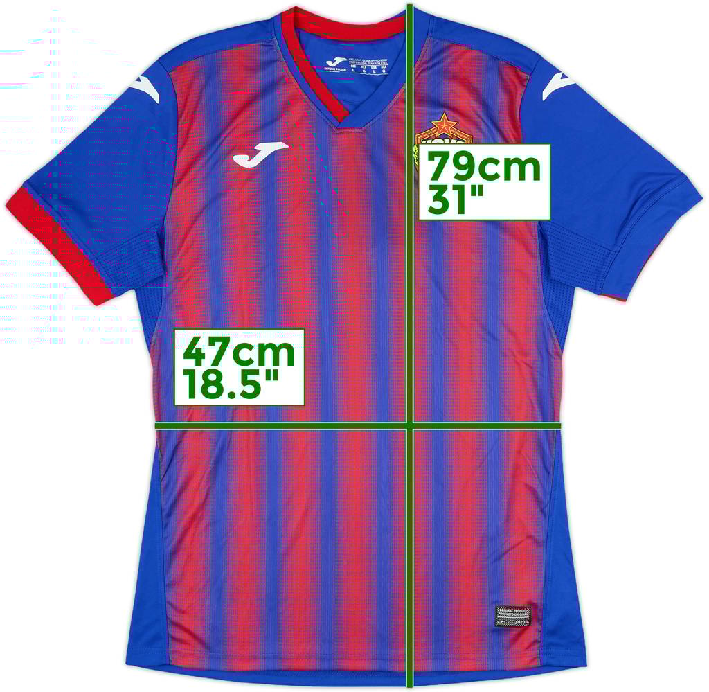 2020-21 CSKA Moscow Home Shirt - 9/10 - (L)