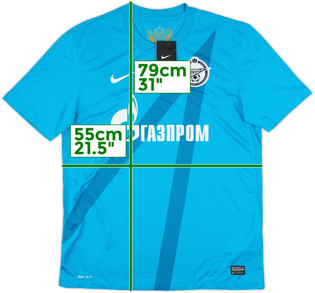 2012-13 Zenit St. Petersburg Home Shirt (L)