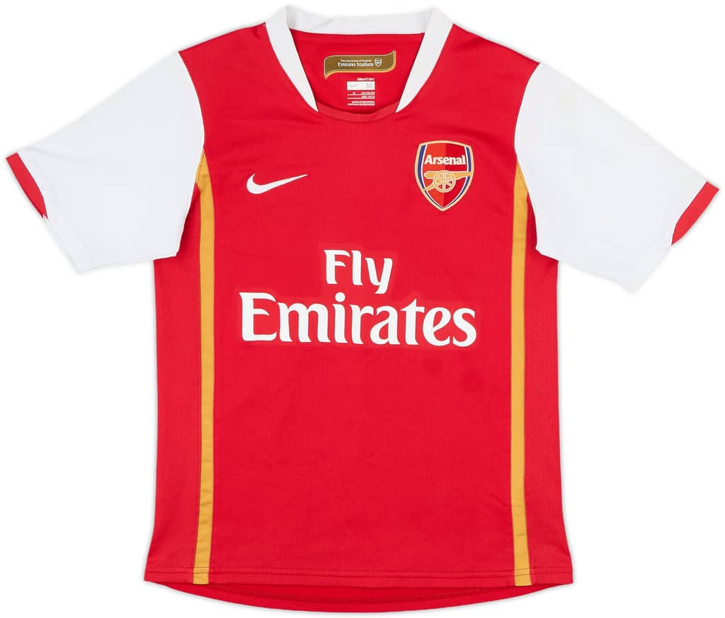 2006-08 Arsenal Home Shirt - 7/10 - (M.Boys)